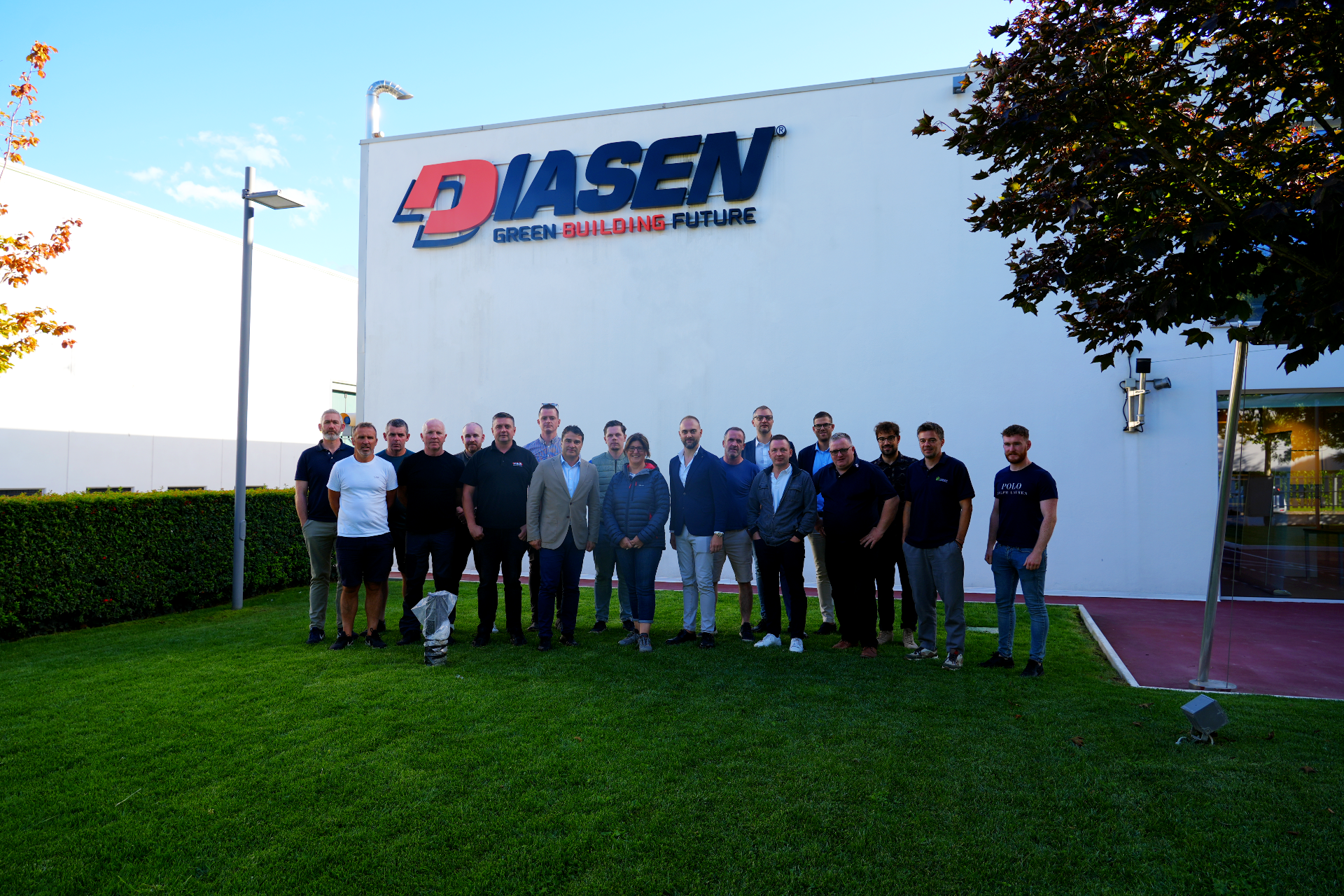 IRELAND, UNITED KINGDOM AND INDIA: DIASEN PARTNERS IN DIASEN HEADQUARTERS BASED IN SASSOFERRATO